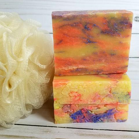 Crisp Lemon Tea Blend Women's Handmade Vegan Soap